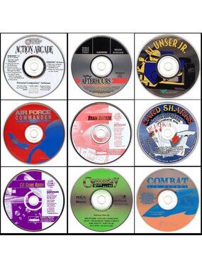 Vintage Games Lot #05 for DOS/Win 3.1/95 1995